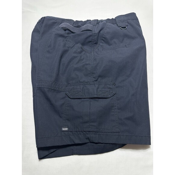 5.11 Tactical Navy Cargo Taclite Pro Pockets Zip Shorts Mens 40 73287 *READ - Picture 6 of 11